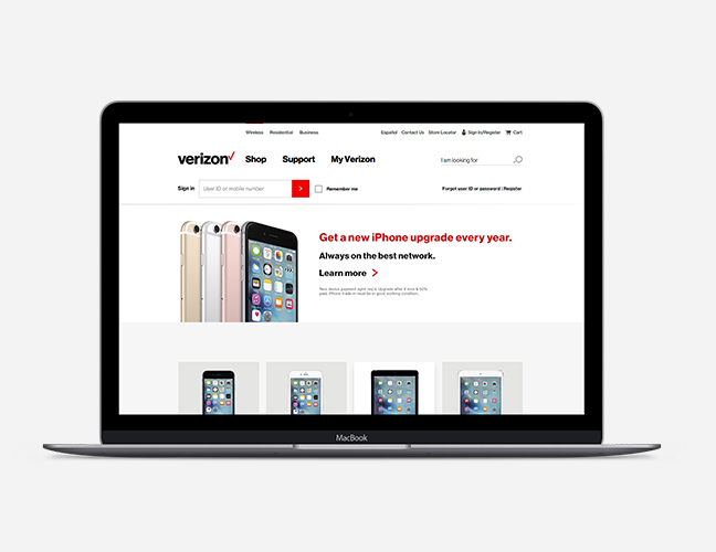 Apple Product Landing Page