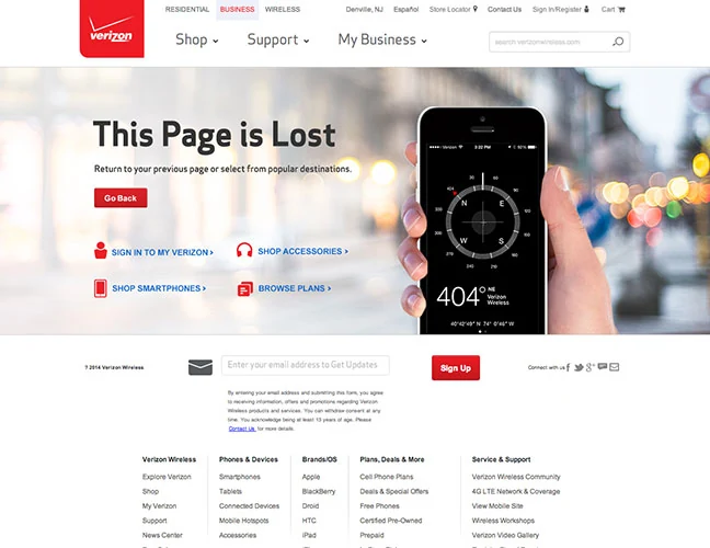 A more helpful 404