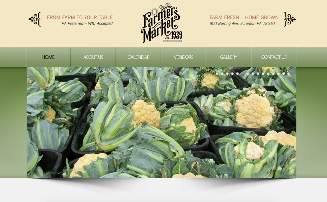 Co-op Farmers Market — original project detail 1